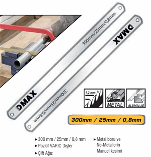 DMAX DEMİR TESTERE AĞZI DMX4242